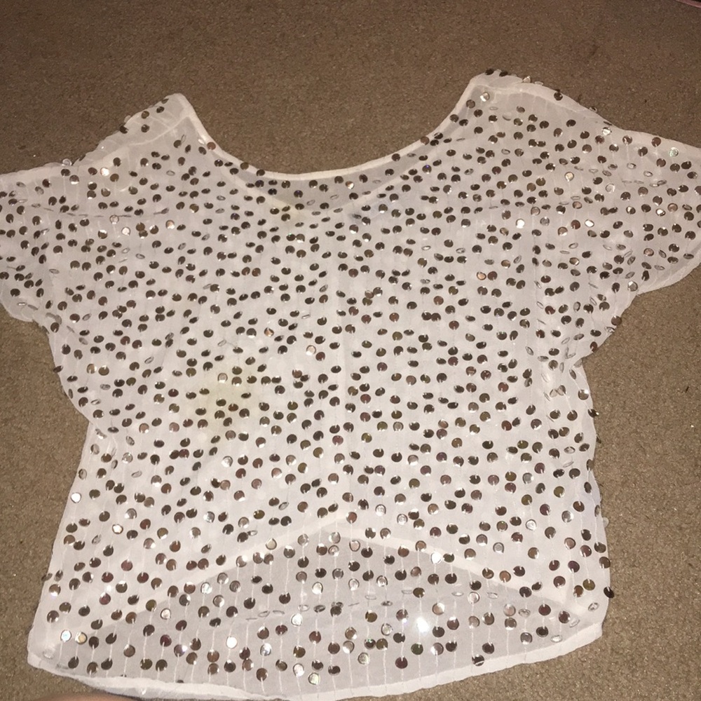 Women’s sparkly shirt